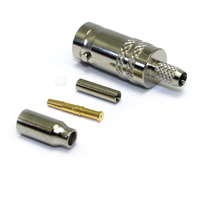 BNC Straight Crimp / Crimp Jack True 75 Ohm ( 3 GHz ) - Image 3