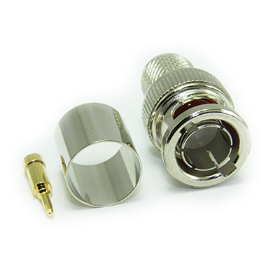BNC Straight 75 Ohm Crimp / Crimp  Plug - Image 2
