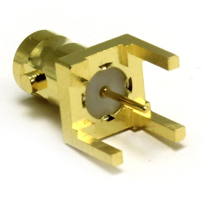 Micro BNC Straight PCB Jack 3 Legs 75 ohm 12GHz - Image 3