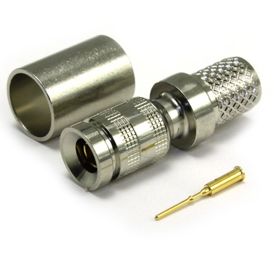 52-005-B6-FC - Bulk 100 - 1.0/2.3 Crimp / Crimp Plug True 75 Ohm 12Ghz 