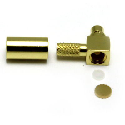 MMCX Right Angle Solder / Crimp Plug - Image 4