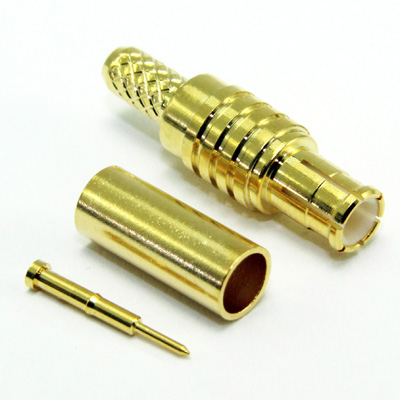 MCX Straight Crimp / Crimp Plug - Image 1