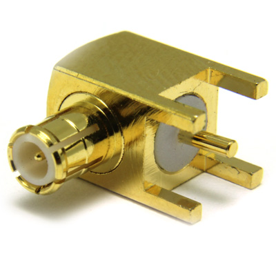 MCX End Launch PCB Mount Plug 1.7mm - Image 4