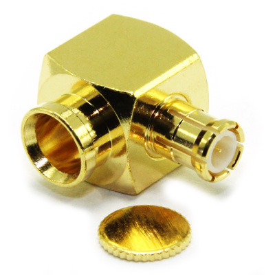 MCX Right Angle Solder / Solder Plug - Image 2