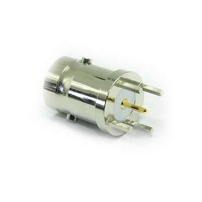 BNC Straight PCB Mount Jack, 75 Ohm (6GHz) - Image 2