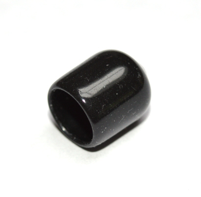 Black PVC protective cap (9.7mm x 12mm) - Image 1