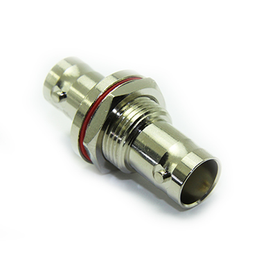 BNC Bulkhead Jack to Jack Adaptor, 50 Ohm - Image 1