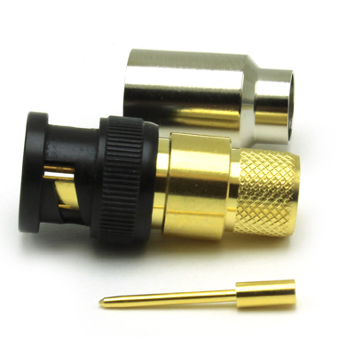 'KORUS' Ultra HD 12GHz BNC Straight Crimp Plug True 75 Ohm  - Image 2