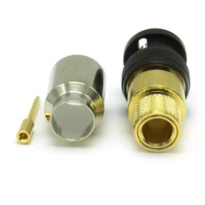 'KORUS' Ultra HD 12GHz BNC Straight Crimp Plug True 75 Ohm  - Image 3