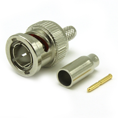 BNC High Definition Crimp/Crimp Plug, True 75ohm (3G) - Image 2
