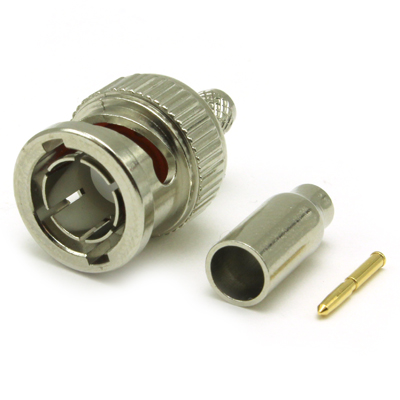 BNC High Definition Crimp/Crimp Plug, True 75ohm (3G) - Image 3