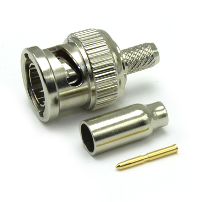BNC High Definition Crimp/Crimp Plug, True 75ohm (3G) - Image 4