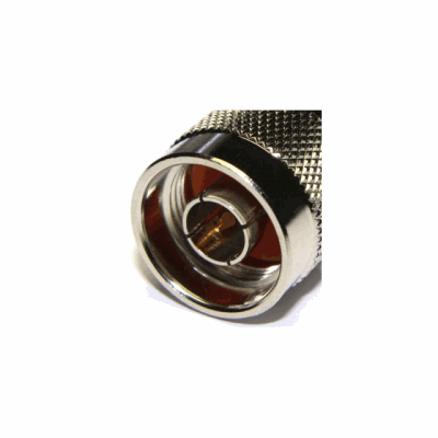 25-001 Times LMR®1200 - N Type Easy Fit / Top Hat Clamp Plug 