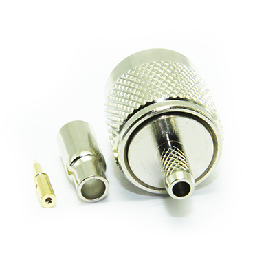 TNC Crimp / Crimp Plug 75 Ohm ( 4 Part ) - Image 4