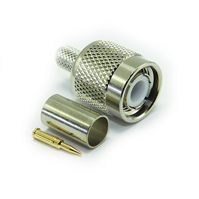 TNC Crimp / Crimp Plug 50 Ohm - Image 1