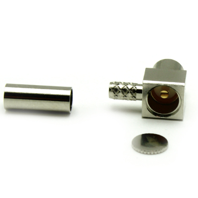 0.4/2.5 Micro-miniature Right Angle Solder / Crimp 75ohm Jack - Image 3