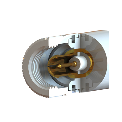 1.0/2.3 Screw Lock Crimp / Crimp Plug True 75 Ohm  - Image 2