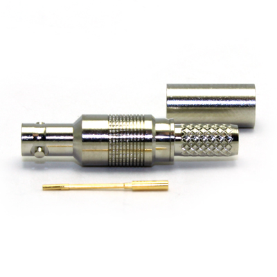 Micro BNC Straight Crimp / Crimp Jack 75 ohm 12GHz - Image 3