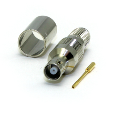 Micro BNC Straight Crimp / Crimp Jack 75 ohm 12GHz - Image 2