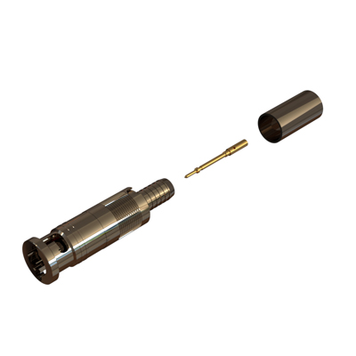 67-005-B3-AH- Micro BNC Straight Crimp / Crimp Plug 50 ohm 