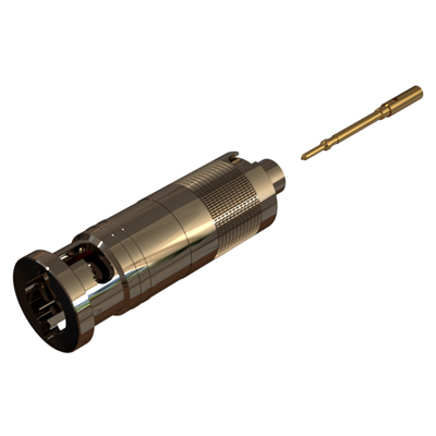 67-005-B3-HA- Micro BNC Straight Solder Plug 50 ohm 