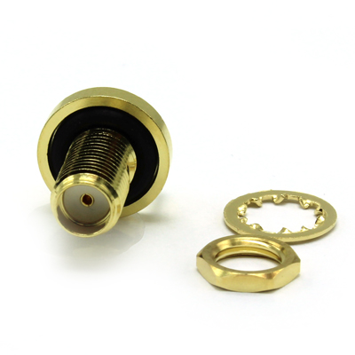 SMA IP68 End Launch Bulkhead Jack 1.6mm - Image 2