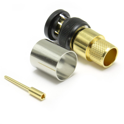 'KORUS' Ultra HD12G BNC Straight Crimp / Crimp Plug True 75 Ohm  - Image 3