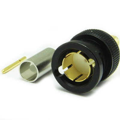 'KORUS' Ultra HD 12G BNC Straight Crimp / Crimp Plug True 75 Ohm  - Image 3