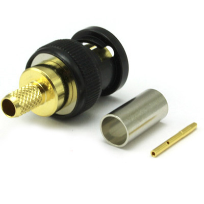 'KORUS' Ultra HD 12G BNC Straight Crimp / Crimp Plug True 75 Ohm  - Image 4