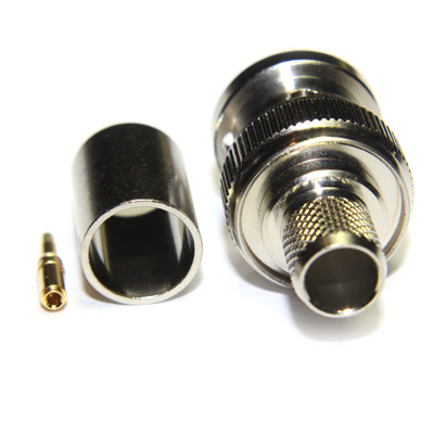 BNC High Definition Crimp/Crimp Plug, True 75ohm SMPTE 424M (3G) - Image 4