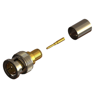 10-005-D126-JC -BNC Ultra HD 12G Plug 