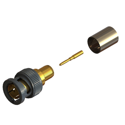 10-005-W126-JC - 'KORUS' Ulita HD 12G BNC Plug, 