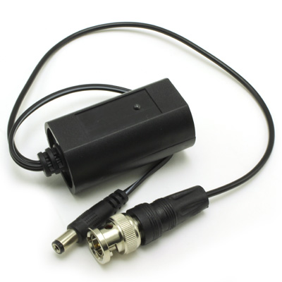BNC Plug to RJ45 Socket 75 Ohm Video Balun (2.1 Power Plug) - Image 4