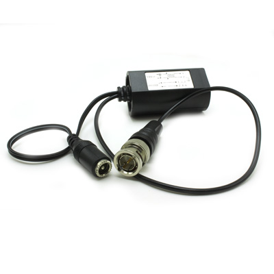 BNC Plug to RJ45 Socket 75 Ohm Video Balun (2.1 Power Socket) - Image 2