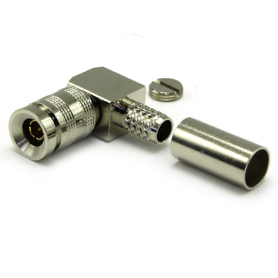 1.0/2.3 Right Angle Solder / Crimp  Plug True 75 Ohm  - Image 2