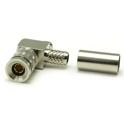 1.0/2.3 Right Angle Solder / Crimp  Plug True 75 Ohm  - Image 3