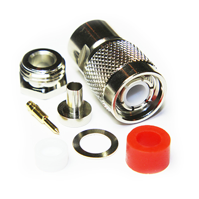 TNC Straight Solder / Top Hat Clamp Plug - Image 4