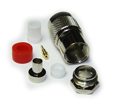 TNC Straight Solder / Top Hat Clamp Plug - Image 4