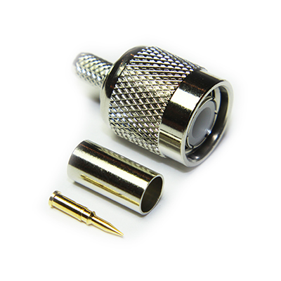 13-005-A0-AM - TNC Crimp / Crimp Plug 75 Ohm (1GHz)