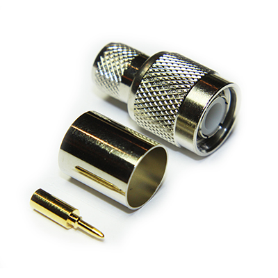 TNC Crimp / Crimp Plug 50 Ohm - Image 1