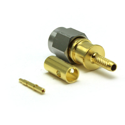 SMA Stainless Steel Crimp / Crimp Plug IP68 Mated - Image 3