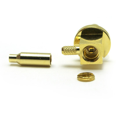 SMB Right Angle Bulkhead Solder/Crimp Jack IP68 Hermetically Sealed - Image 4