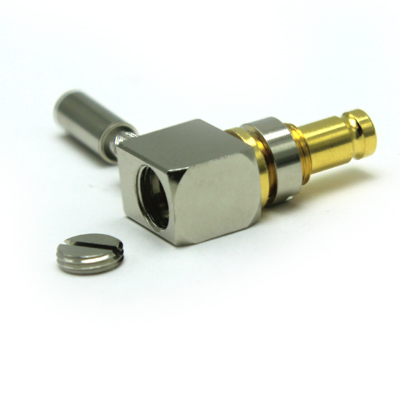 1.0/2.3 Right Angle Bulkhead Solder/Crimp Jack 75 ohm - Image 4
