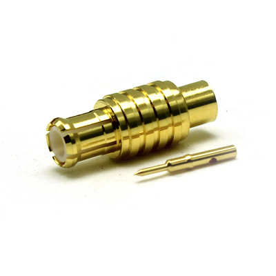 MCX Straight Solder / Solder Plug - Image 1