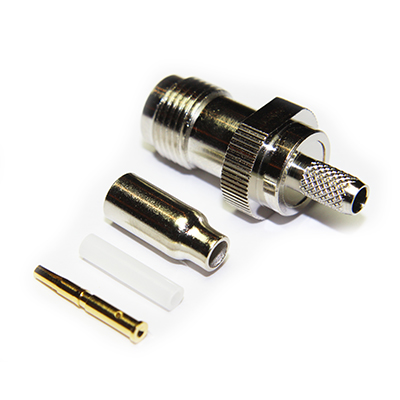 TNC Crimp / Crimp Jack 50 Ohm ( 4 Part ) - Image 3