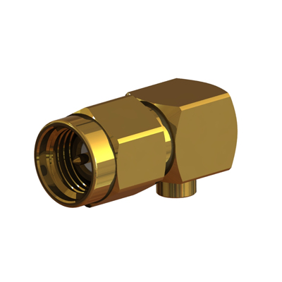 30-108-D3-HA - SMA Right Angle Solder / Solder Plug 