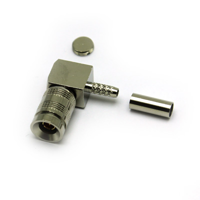 1.0/2.3 Right Angle Solder / Crimp  Plug True 75 Ohm  - Image 1