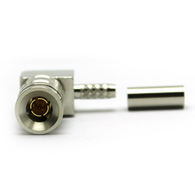 1.0/2.3 Right Angle Solder / Crimp  Plug True 75 Ohm  - Image 4