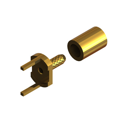 77-400-D3-AA - PCB Mount Straight Crimp Cable Terminator 