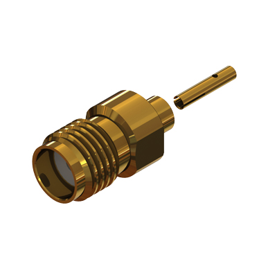 30-063-1-DS3-HA - SMA Straight Gold StSt Solder / Solder Jack 